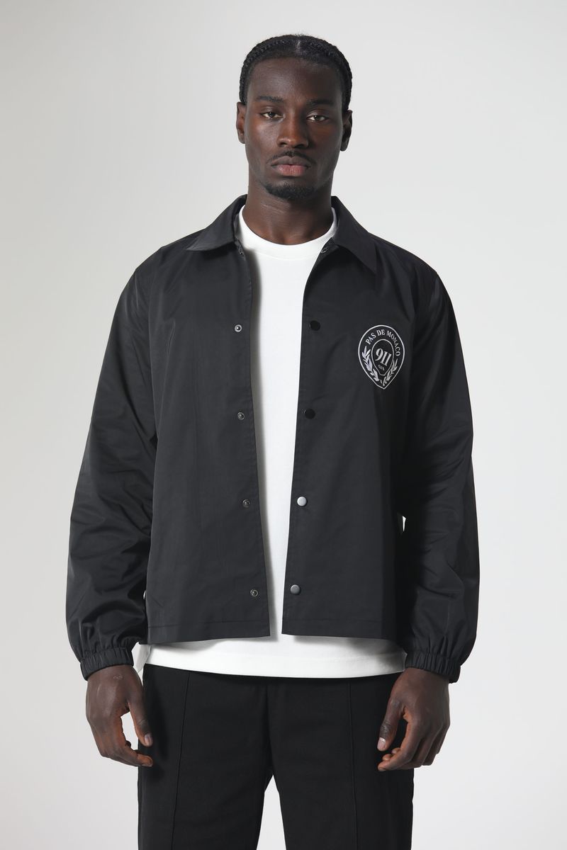 Pas De Monaco - CLASSIC NINE Coach Jacket Black