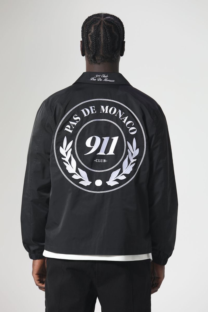 Pas De Monaco - CLASSIC NINE Coach Jacket Black