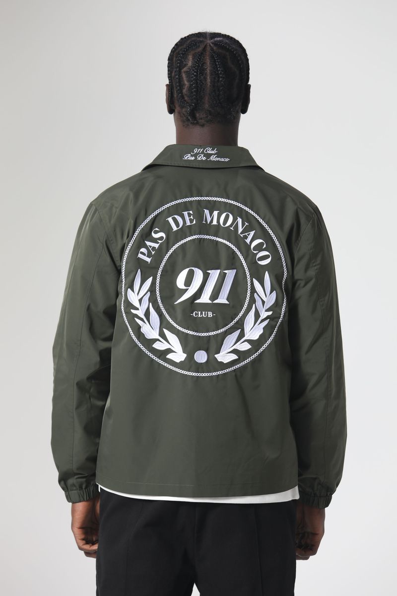 Pas De Monaco - CLASSIC NINE Coach Jacket Green