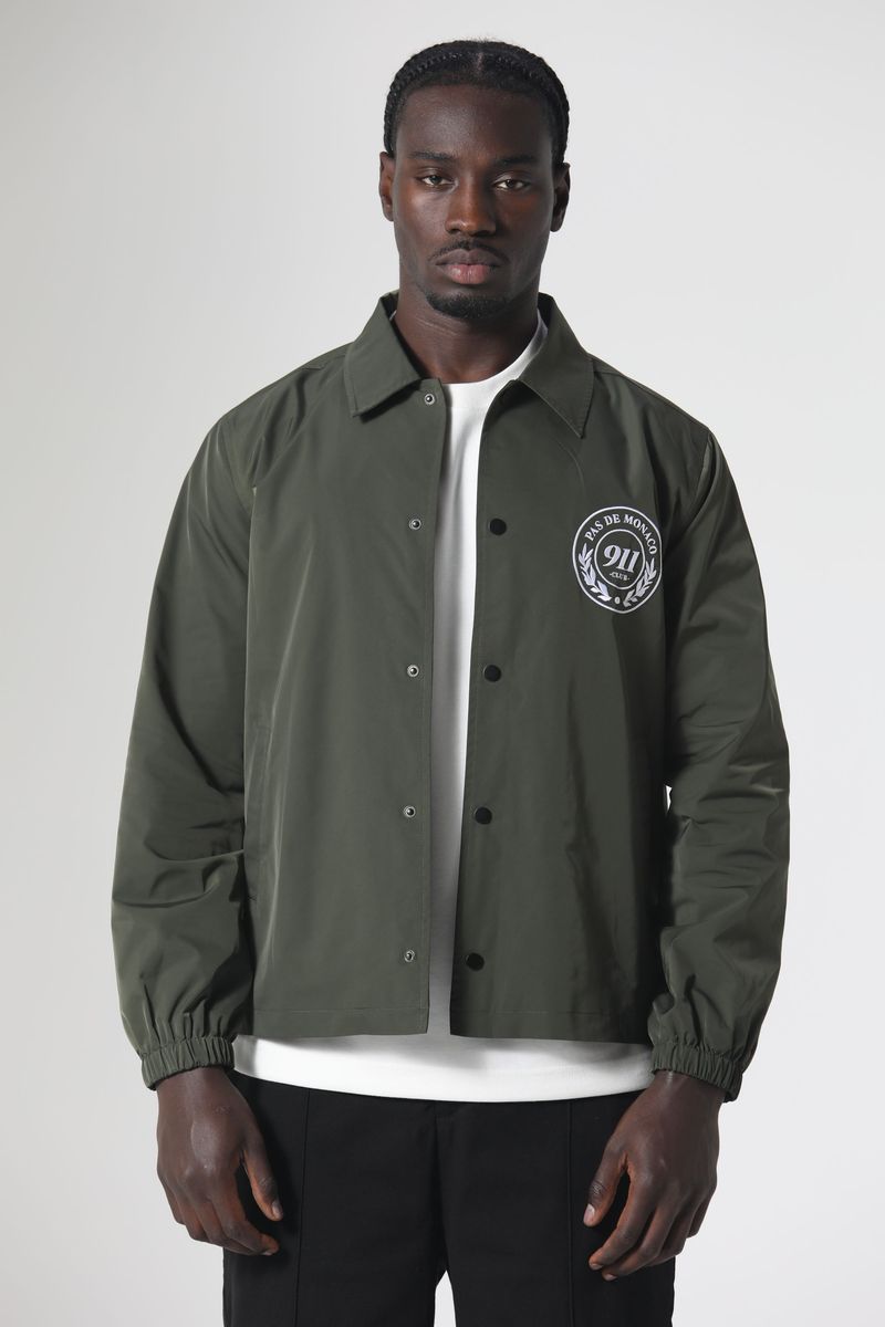 Pas De Monaco - CLASSIC NINE Coach Jacket Green