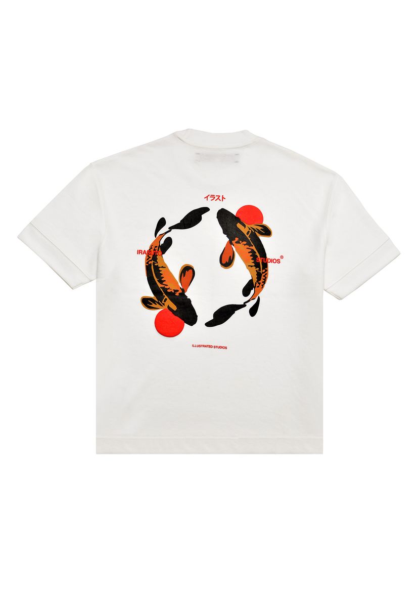 Irasuto Studios - KOI T-SHIRT White