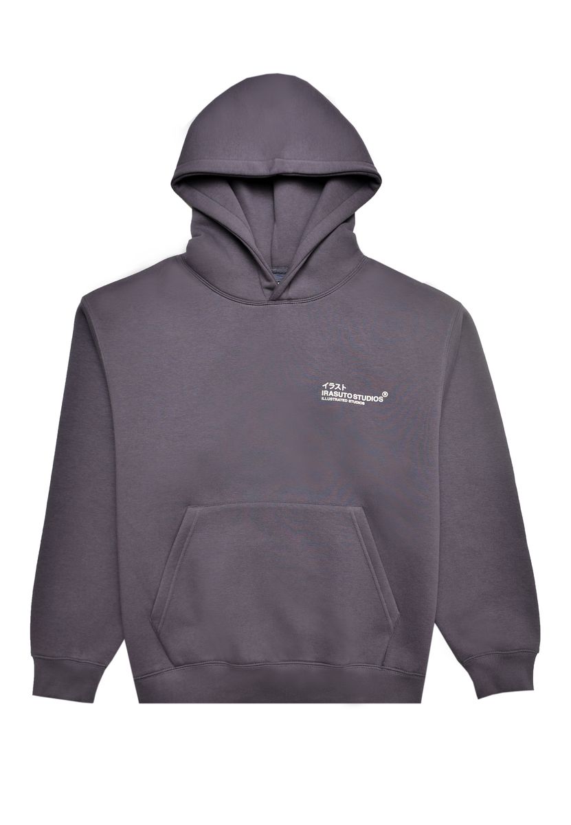 Irasuto Studios -CRANE HOODIE Blue
