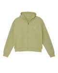 AZVA - CRYSTAL CACTUS ZIP HOODIE - SAGE