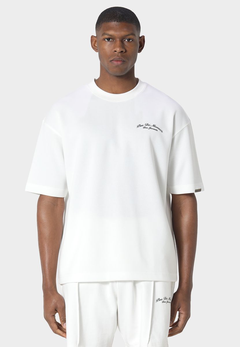 Pas De Monaco -Ecrit Shirt White