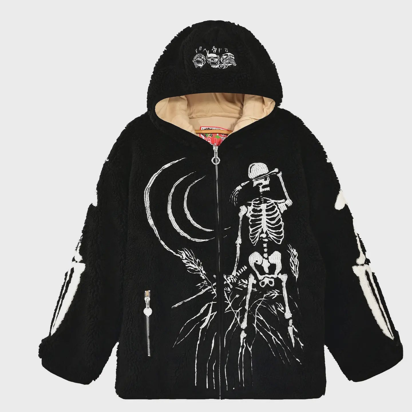 Very Rare - Nikkan Hagaki Sherpa Hoodie