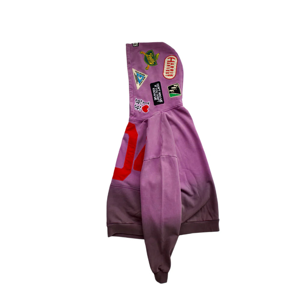 Faith & Figures - Rose’s Garden Hoodie // Purple Rai