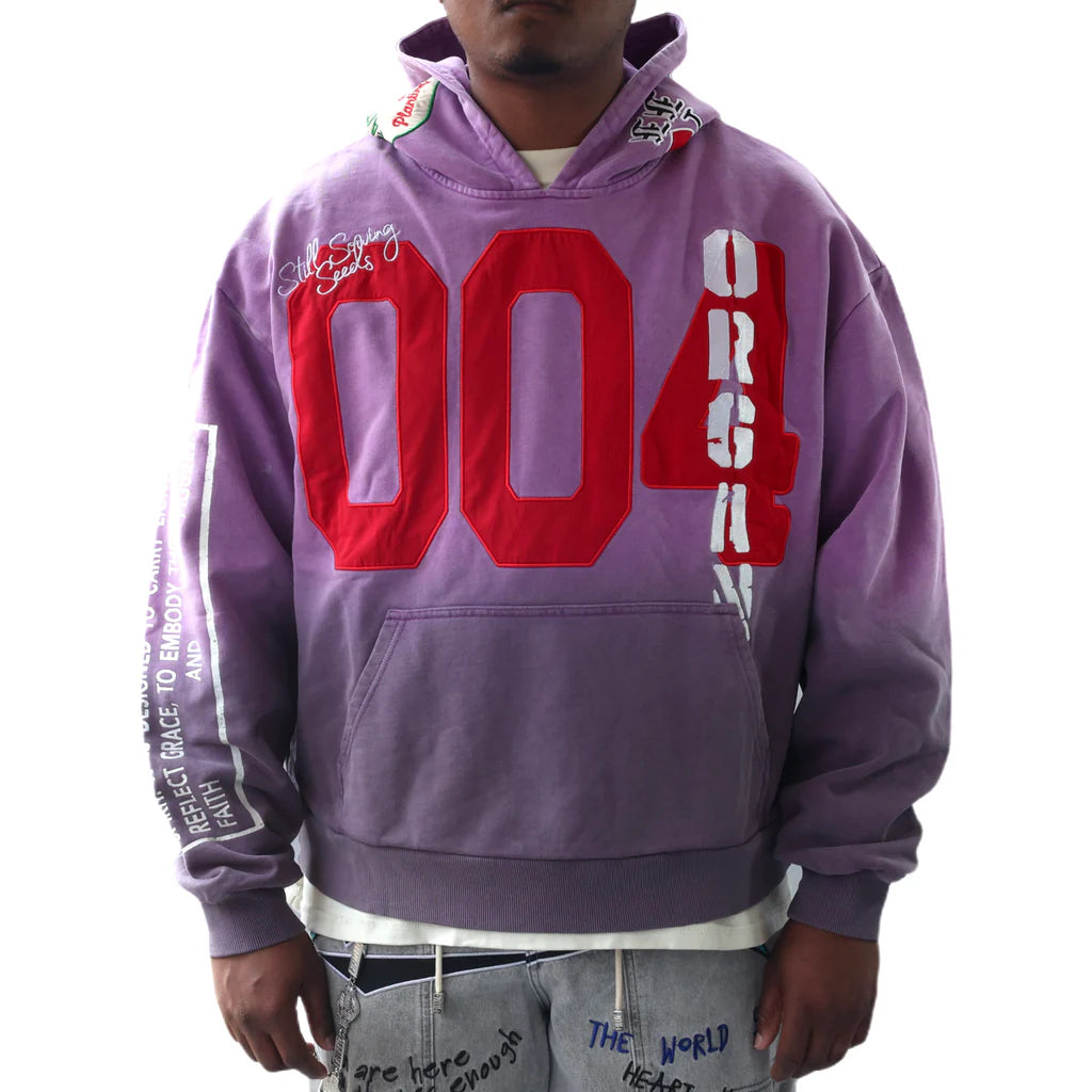 Faith & Figures - Rose’s Garden Hoodie // Purple Rai