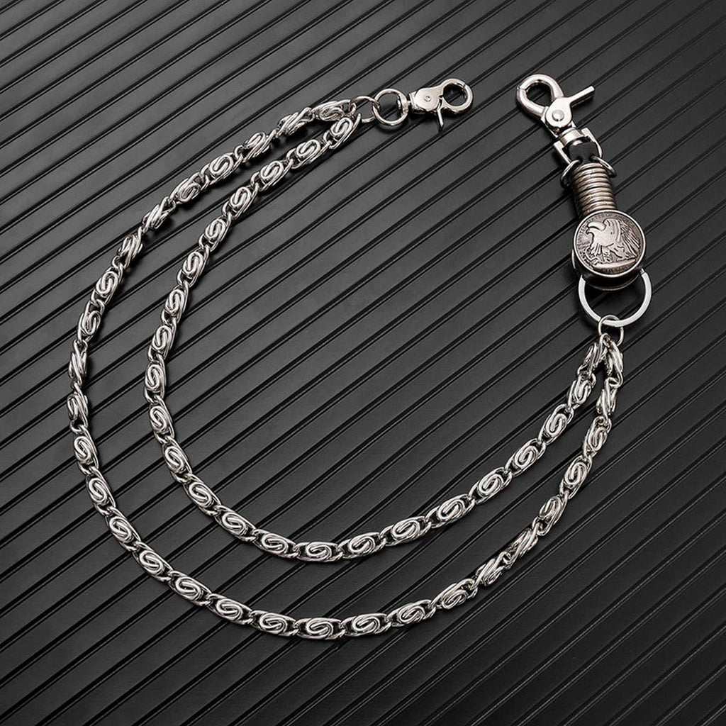 FASHIONABLE SMALL MULTI-LAYERED CHAIN JEANS CHAIN_CWMM4835