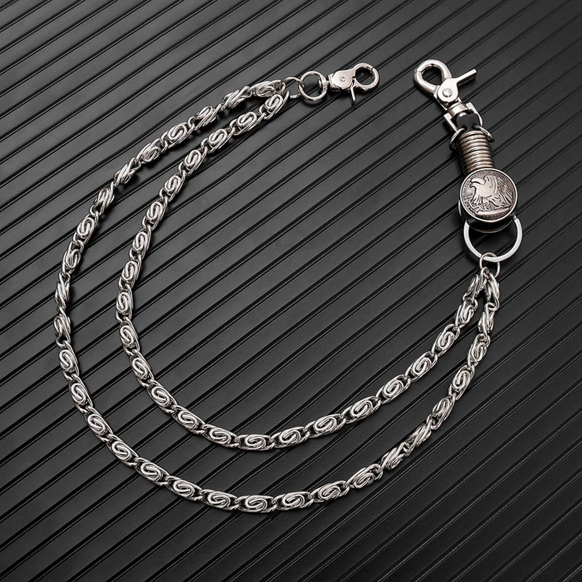 FASHIONABLE SMALL MULTI-LAYERED CHAIN JEANS CHAIN_CWMM4835