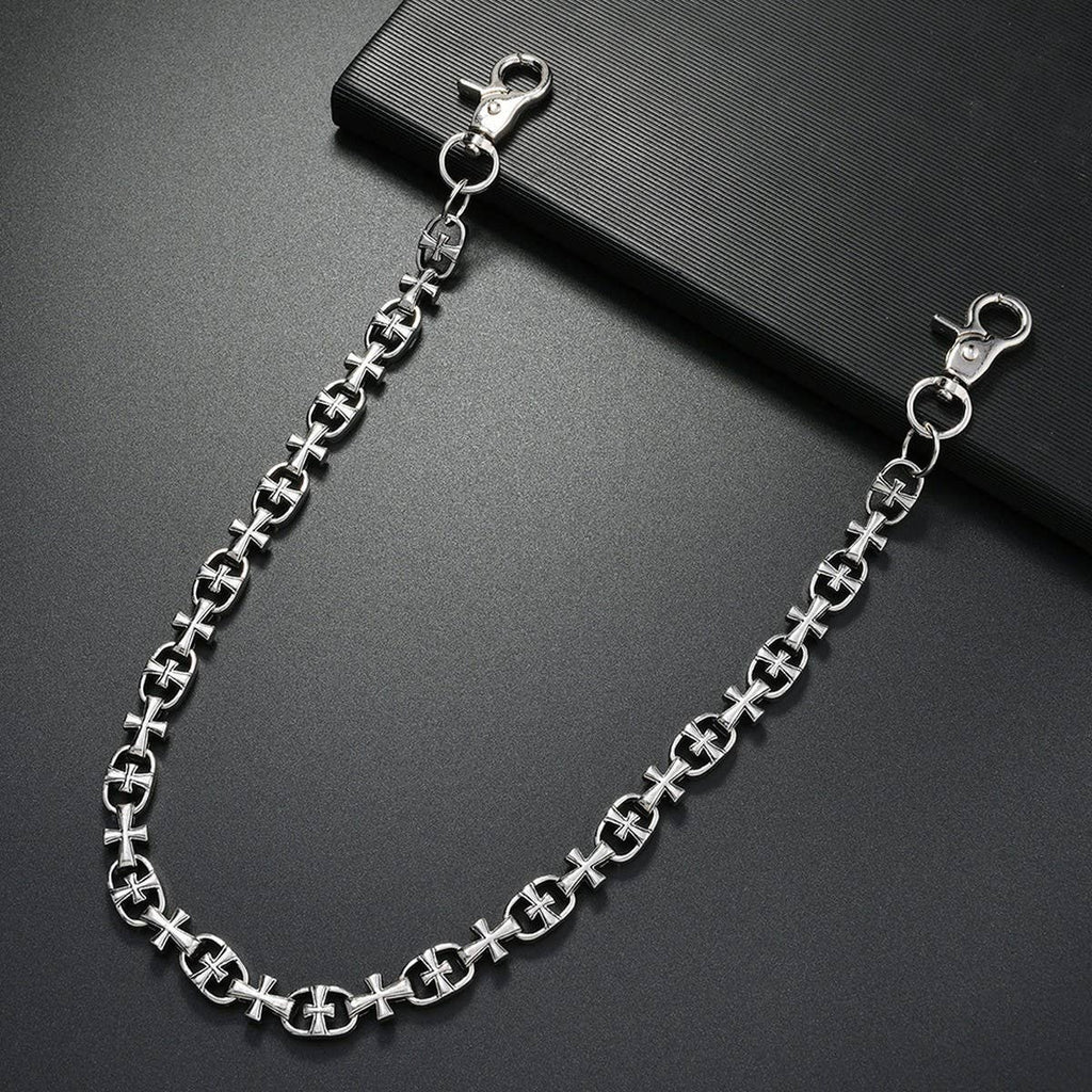 FASHION PERSONALITY CROSS YOUTH JEANS CHAIN_CWMM4875