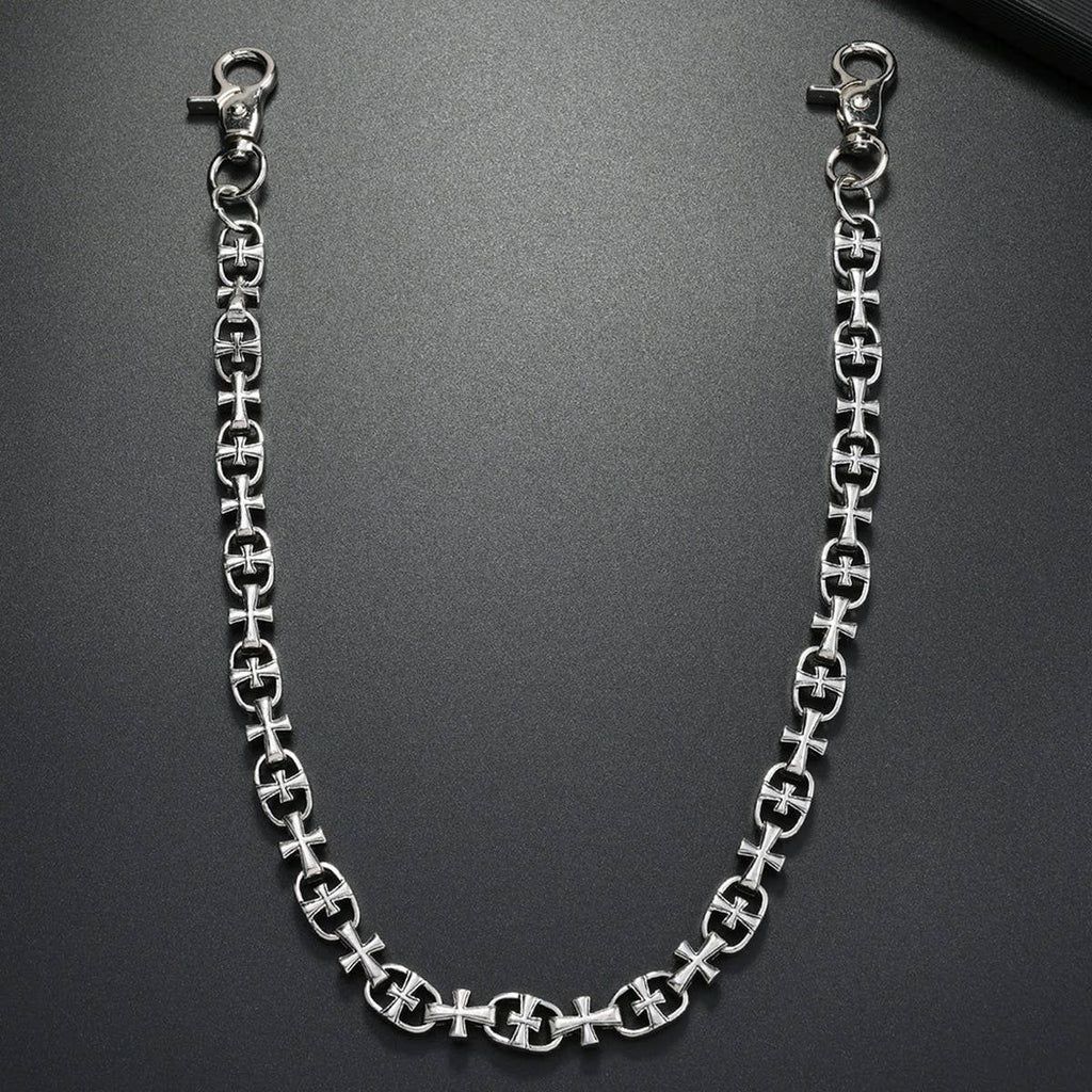 FASHION PERSONALITY CROSS YOUTH JEANS CHAIN_CWMM4875