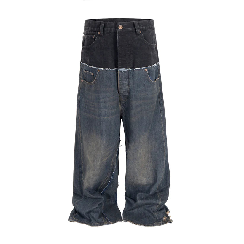 Undevoloped Jeans - WIDEBOY MIDNIGHT DOUBLE DENIM