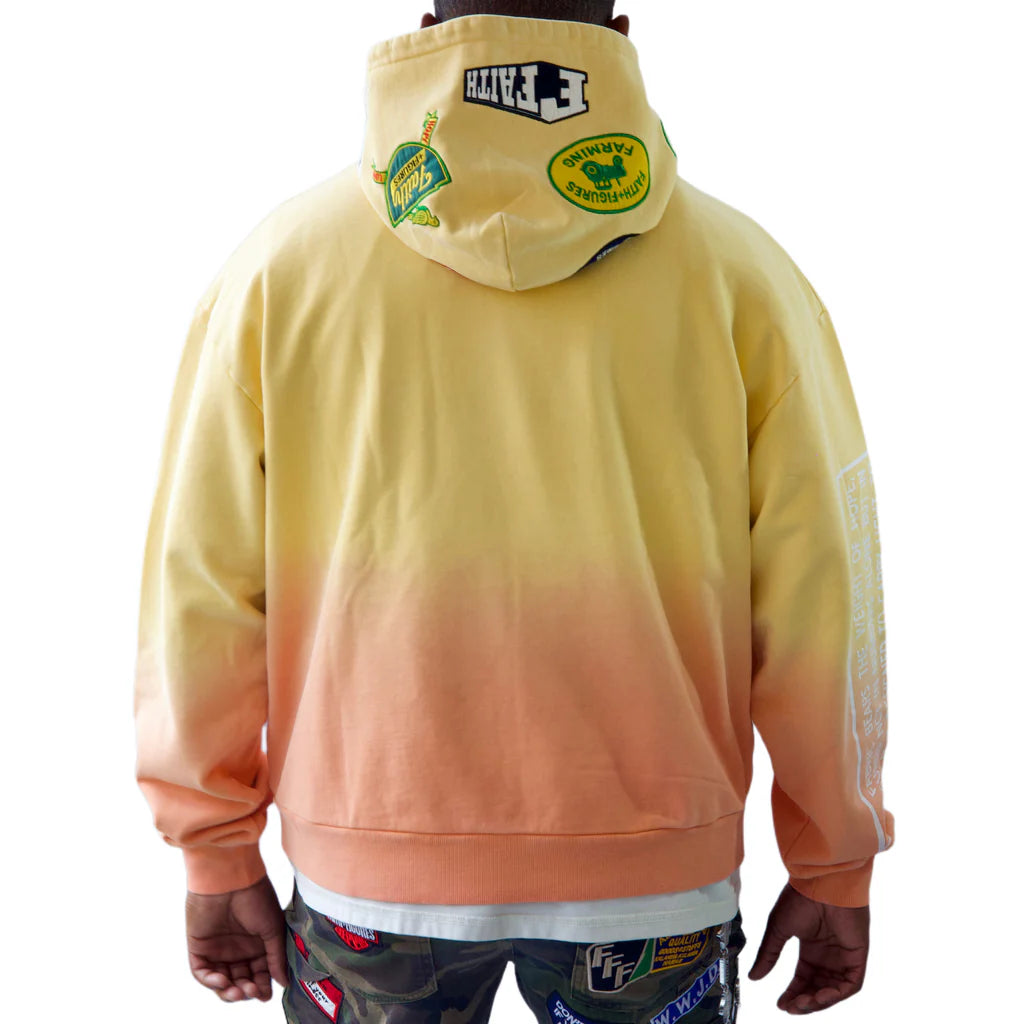 Faith & Figures - Rose’s Garden Hoodie // Sunset