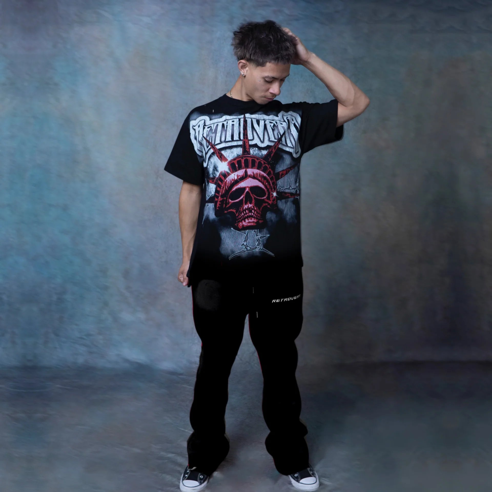 Retrovert LIBERTY T-SHIRT RED