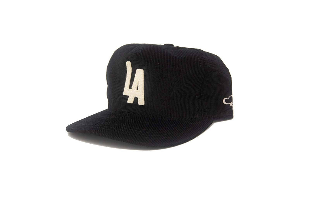 LA CITY SERIES Black Corduroy - Snapback