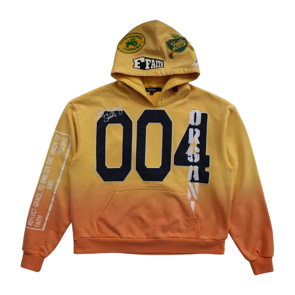Faith & Figures - Rose’s Garden Hoodie // Sunset