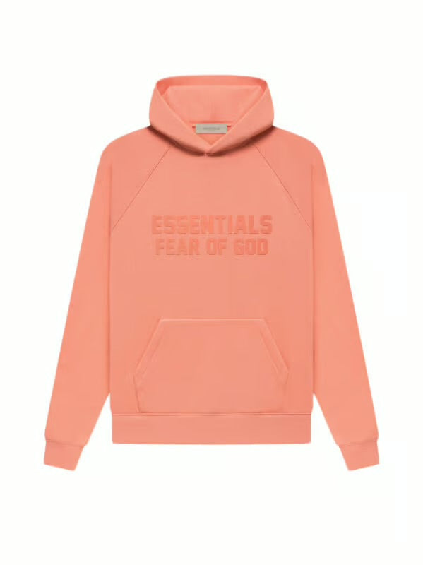 Essential hoodie Salmon