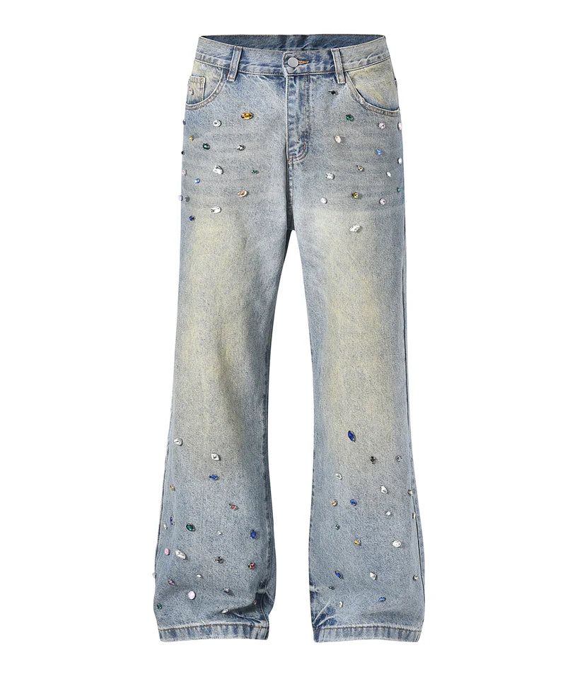 Undevoloped Jeans - AZUL COLORED GEMSTONE DENIM