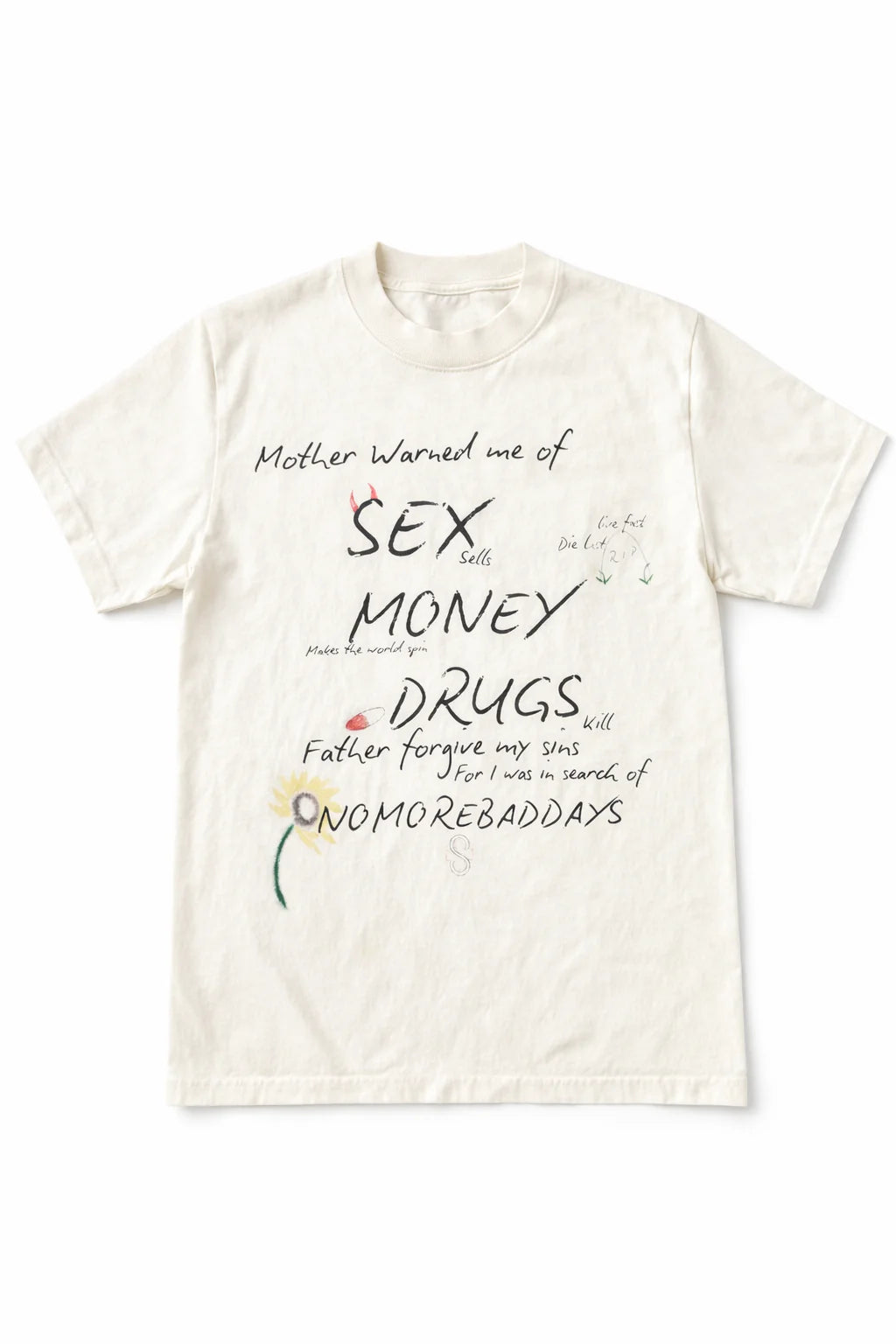 NMBD - SMD T- SHIRT OFF WHITE