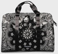 Supreme Bandana Tarp Small Duffle Bag Black