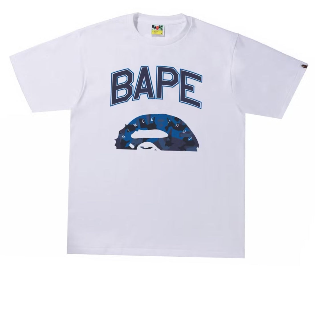 Bape Sand Camo Half  APE Head T-Shirt