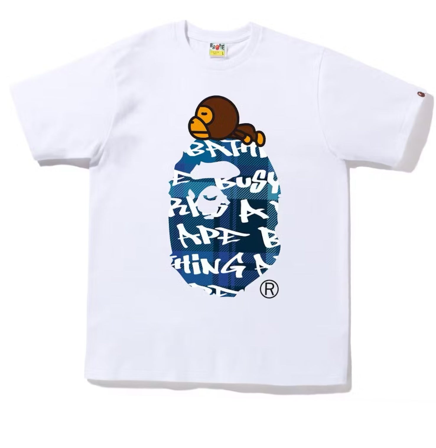 BAPE Graffiti Check Milo Logo