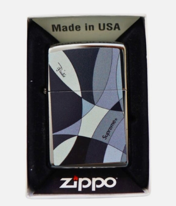 Supreme x Emilio Pucci Zippo Lighter Genuine