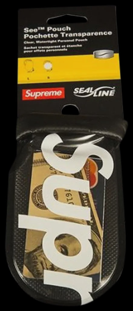 Supreme Sealline See Pouch Small 'Black'