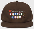 Cactus Jack by Travis Scott x McDonald's Live From Utopia Hat 'Brown