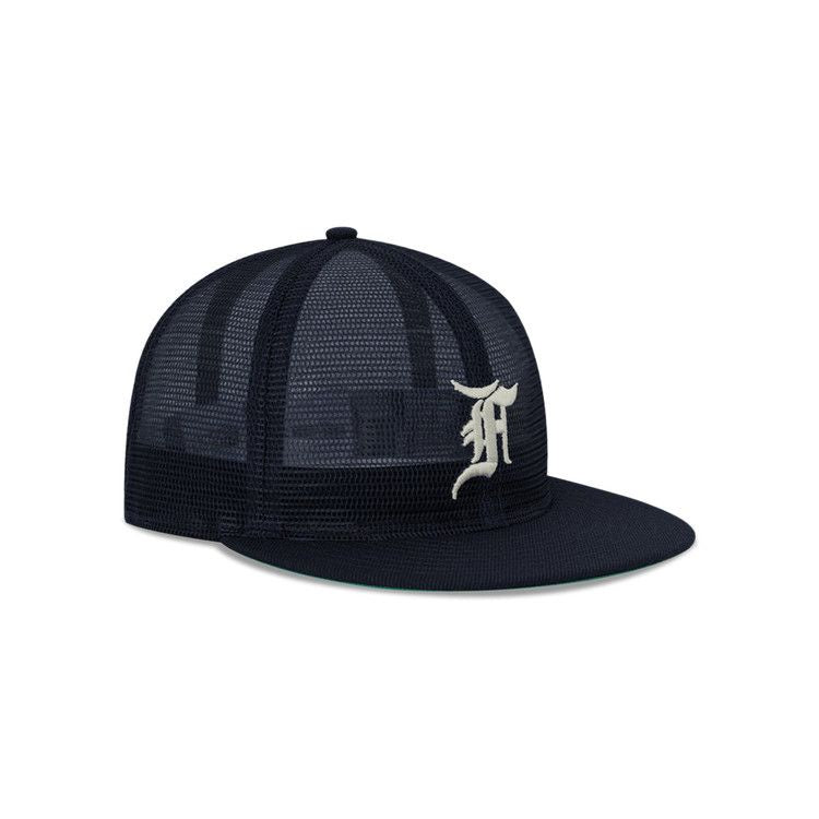 Fear of God Essentials 59Fifty F Mesh Hat 'Black' 7 1/4