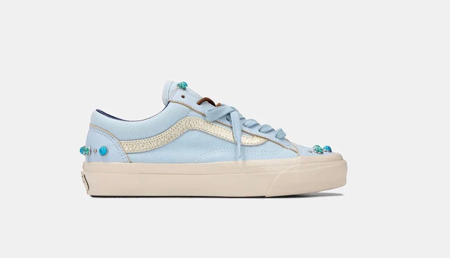 Vans Premium Old Skool Gemstone Mushroom - Blue