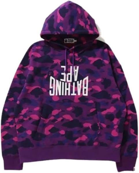 BAPE Camo College Purple Pullover