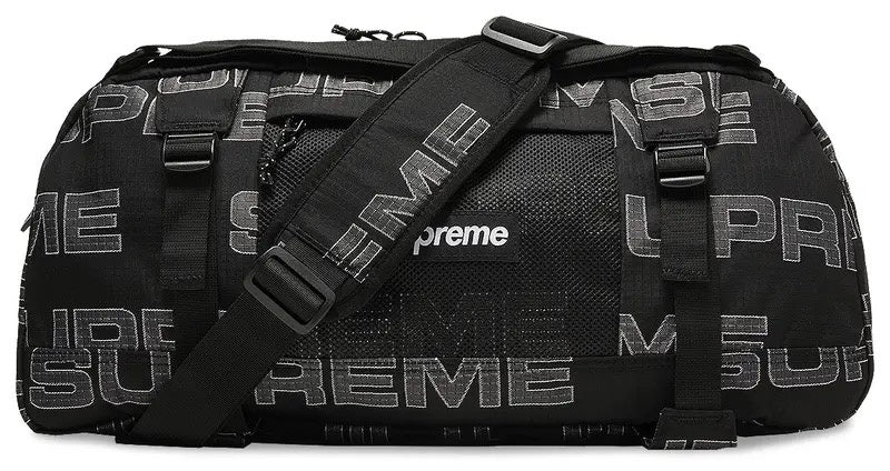 Supreme Duffle Bag 'Black' 2021