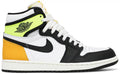 AIR JORDAN RETRO HIGH OG WHITE/BLACK-VOLT SIZE 10.5