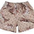 BRAVEST STUDIOS LV MONOGRAM SHORTS "BROWN CAMO"