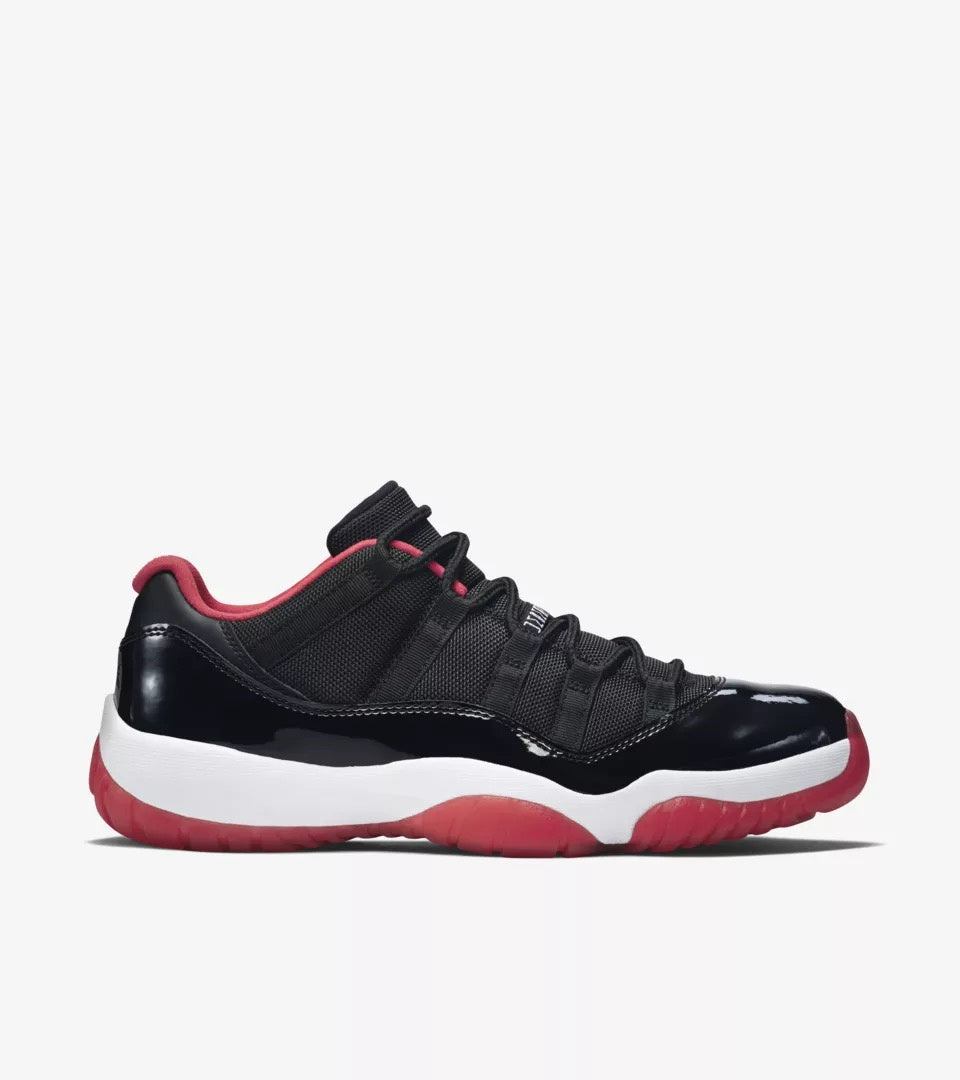 JORDAN 11 RETRO LOW TRUE RED SIZE 3 GS