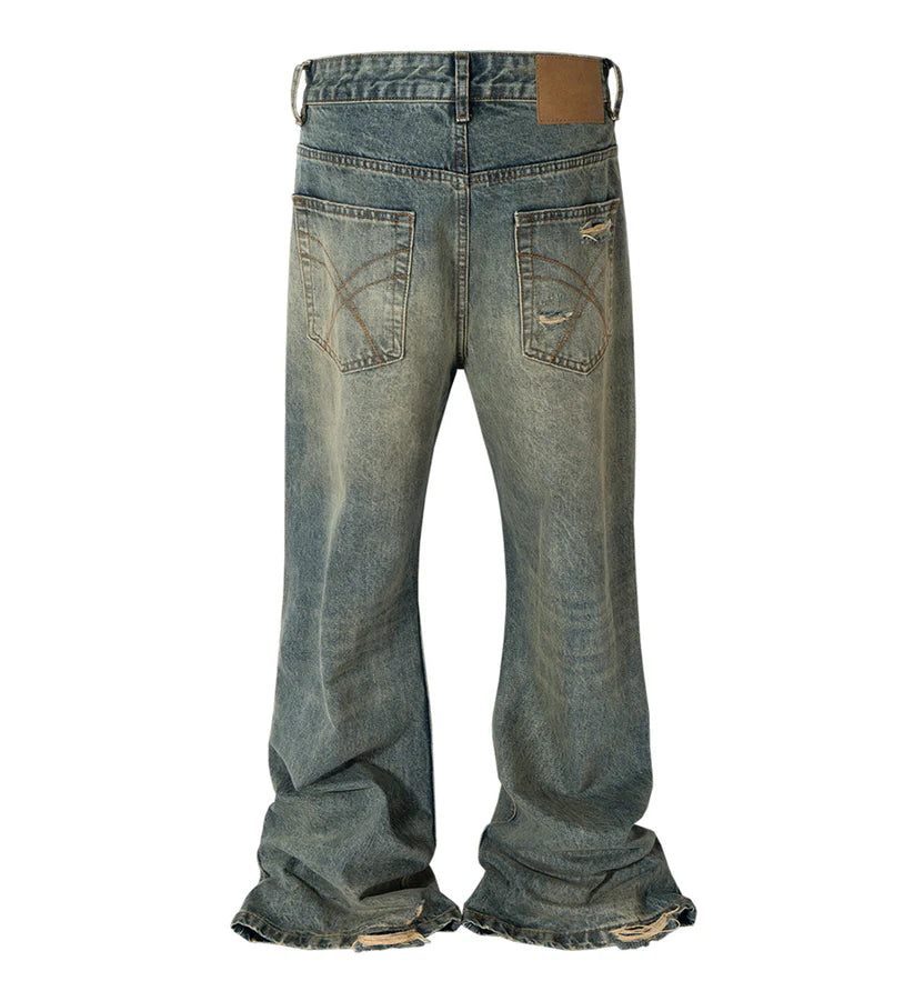 Undevoloped Jeans - SANDWASH DISTRESSED DENIM