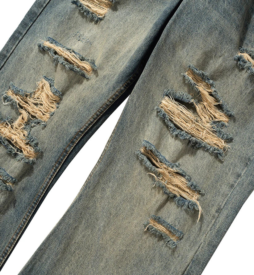Undevoloped Jeans - SANDWASH DISTRESSED DENIM