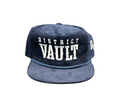 District Vault "Signature Logo" Corduroy  Hat "Navy Blue"