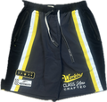 CRFTD: Wind Breaker Shorts- Yellow  / Black / Grey