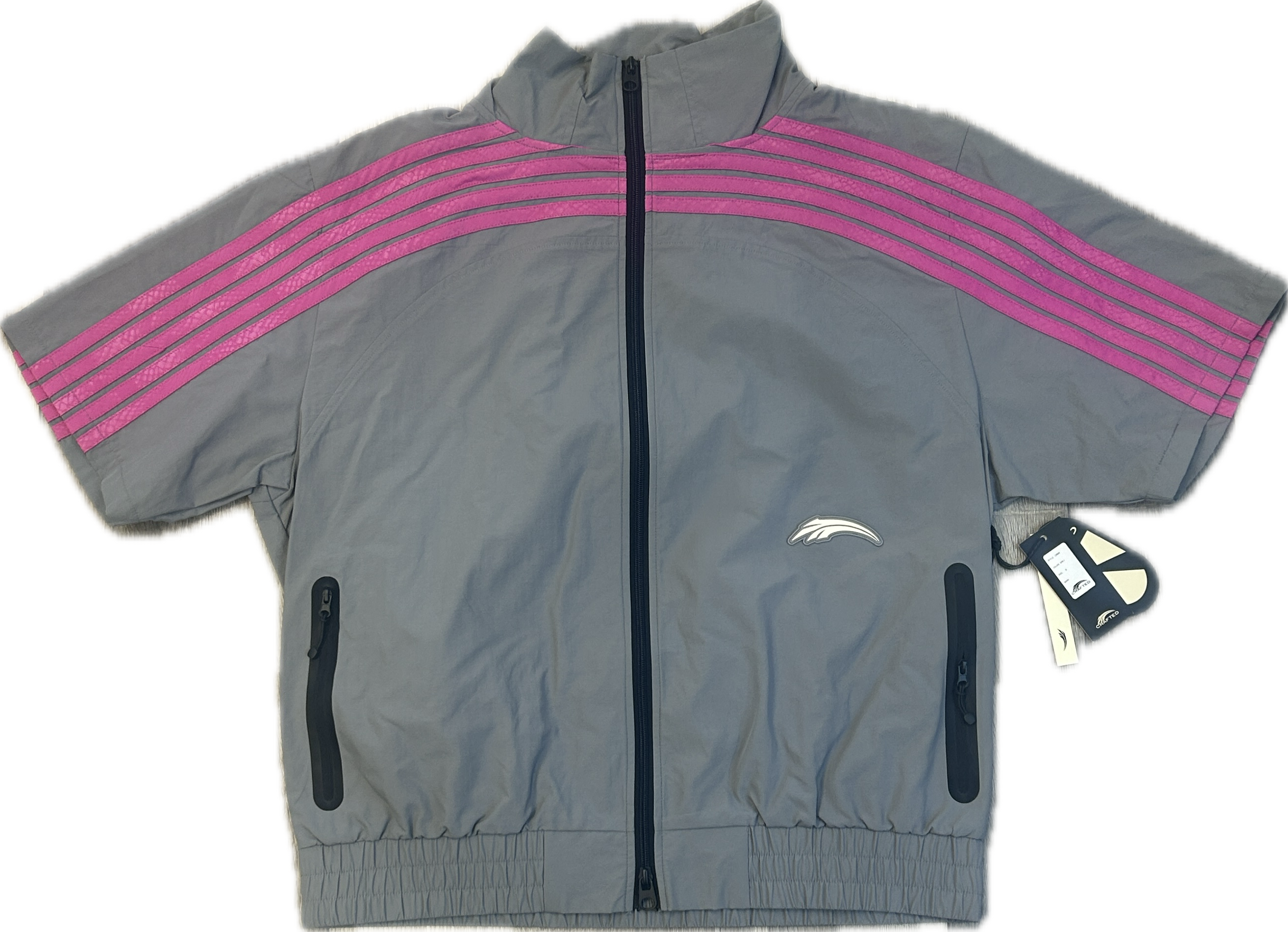 CRFTD: Wind Breaker Windbreaker - Purple / Grey