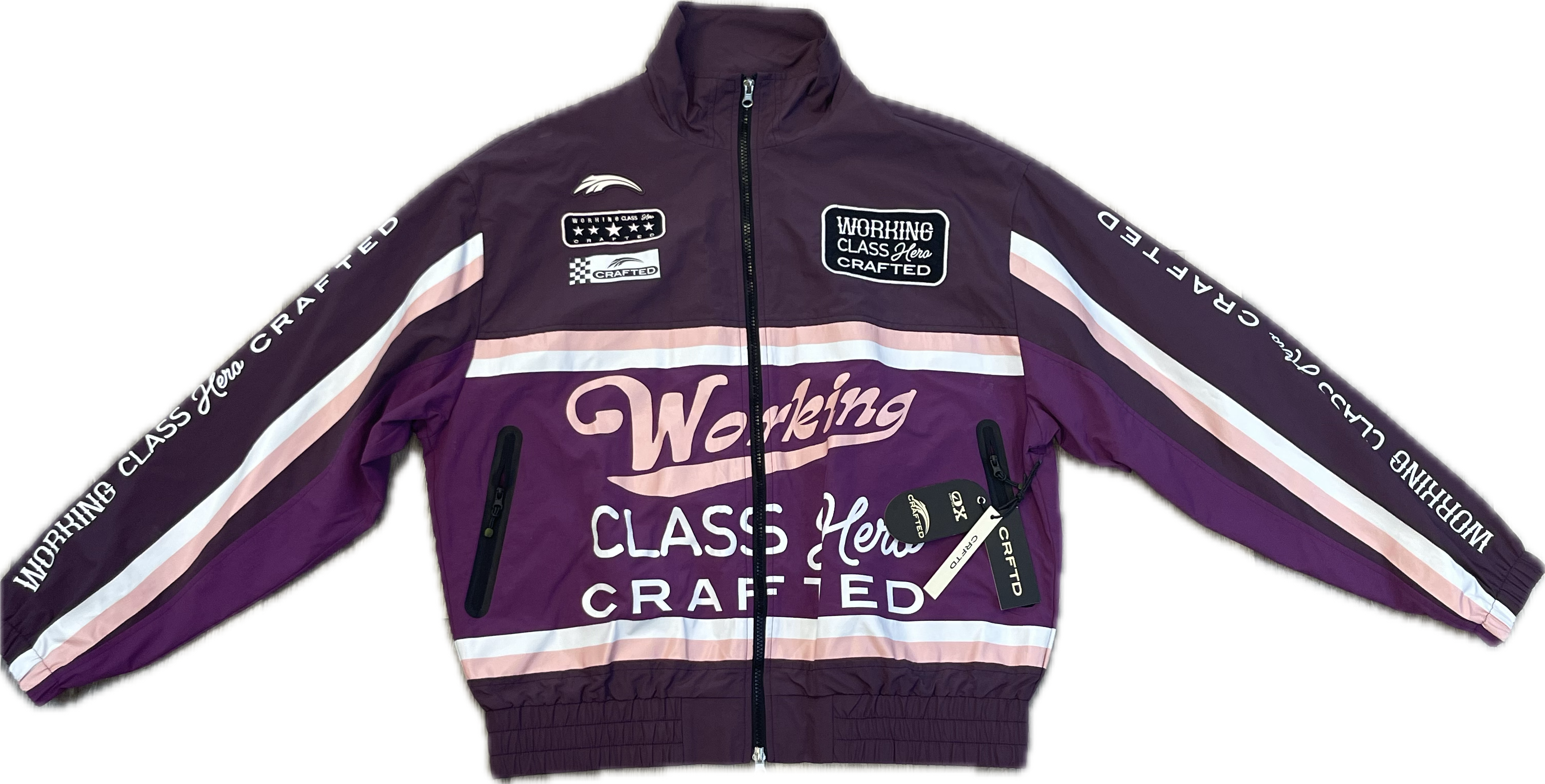 CRFTD: Wind Breaker WindBreaker - Purple / White