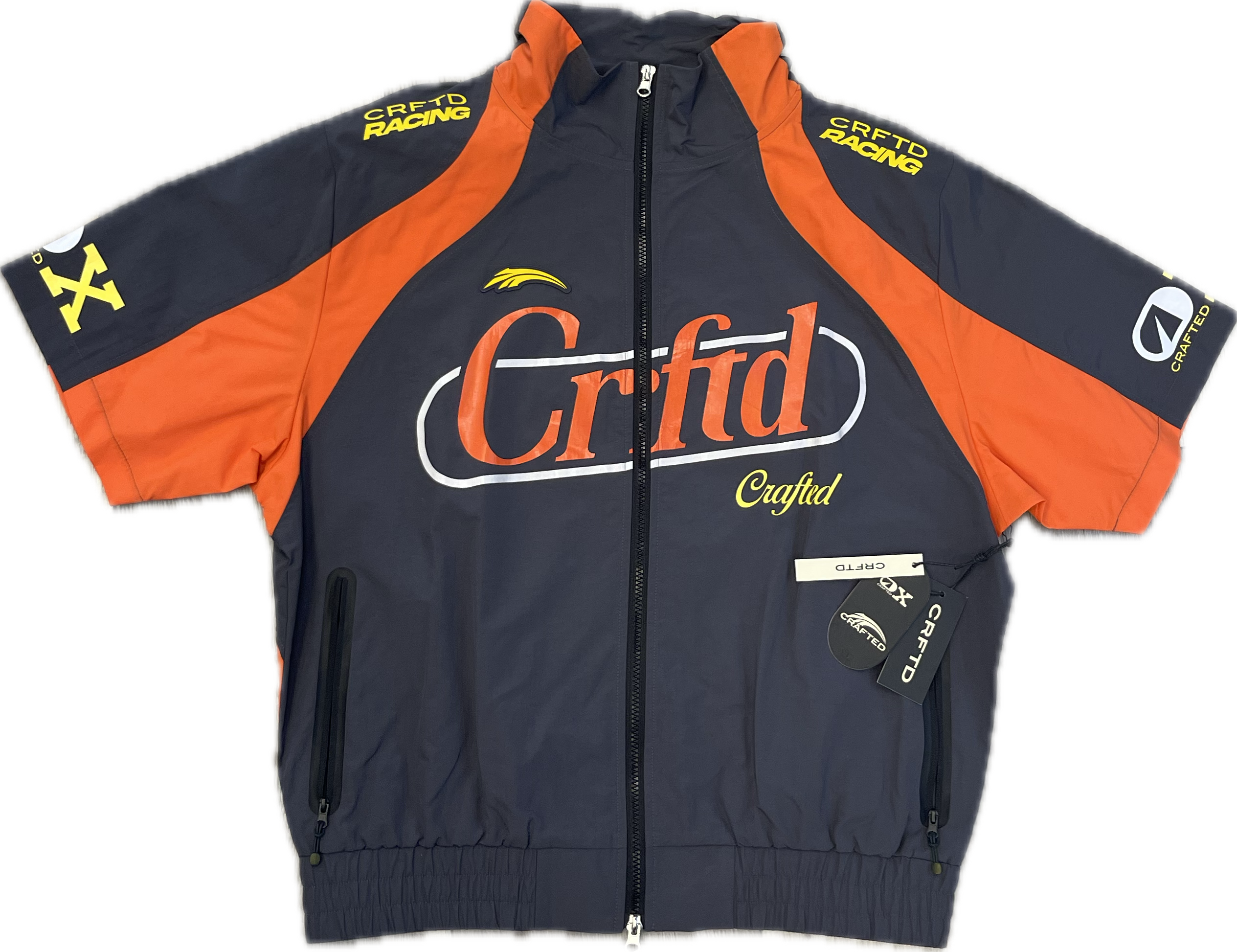 CRFTD: Wind Breaker Wind Breaker - Orange / Grey