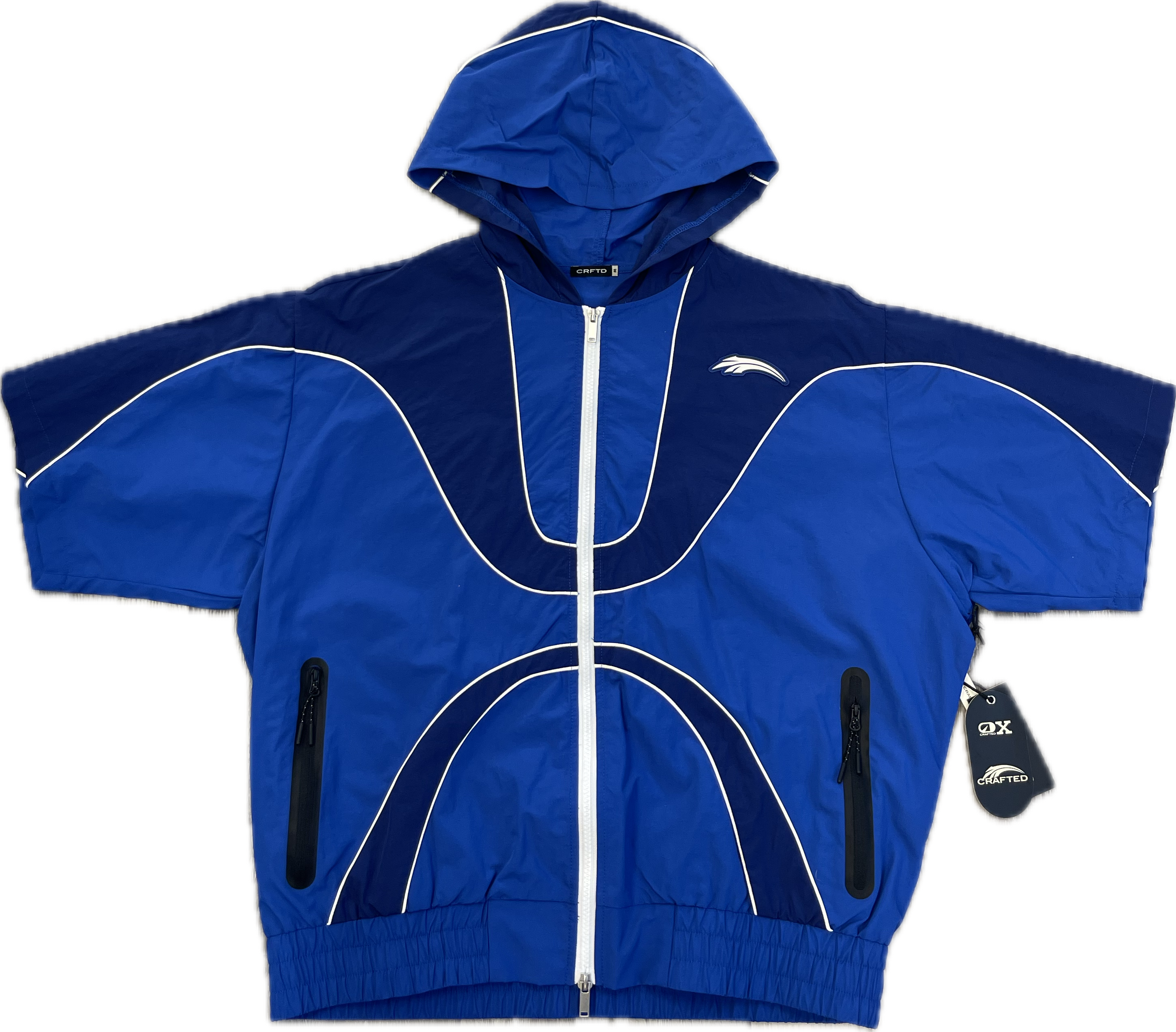 CRFTD: Wind Breaker Top - Blue / Blue