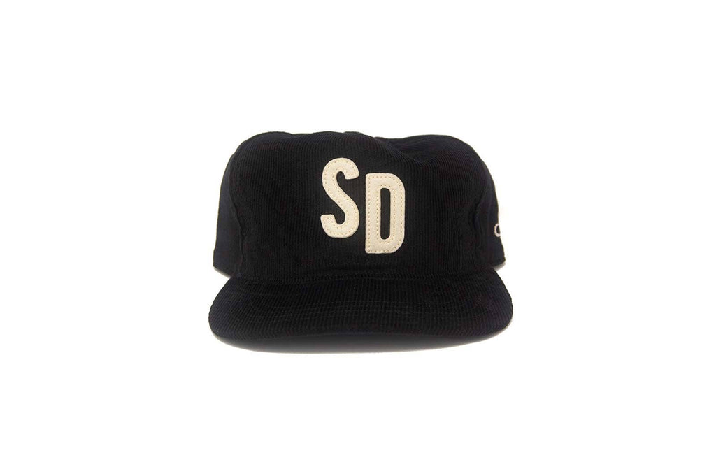 SD CITY SERIES Black Corduroy - Snapback