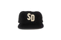 SD CITY SERIES Black Corduroy - Snapback