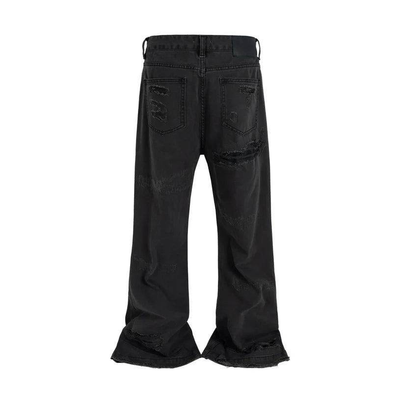 Undevoloped Jeans - DARK DESTROYED DENIM