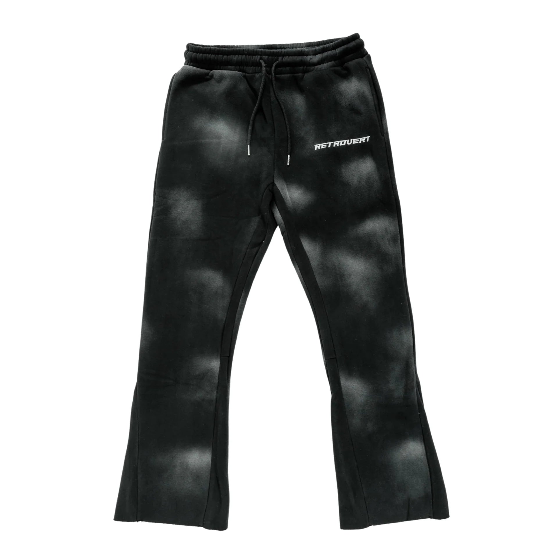 Retrovert - Flare Coal Sweatpants