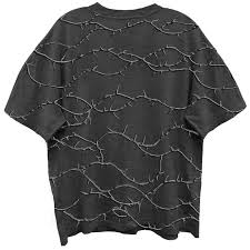 Giant Vintage Guns n Roses Skull Roses 2-Sided Print Vintage Black Enzyme Washed T-Shirt